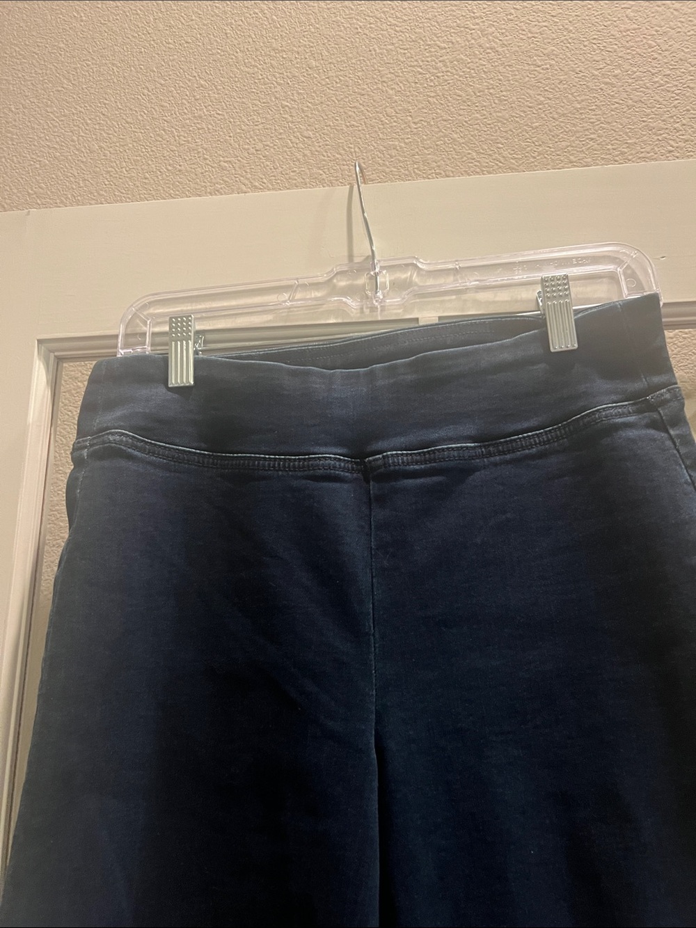 Old Navy Dark Denim Wide Leg Jeans Size 6 - Picture 3 of 8